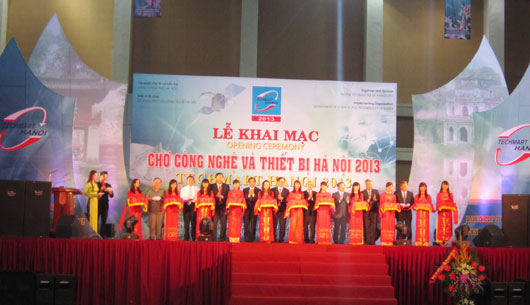 Lễ khai mạc Techmart hanoi 2013